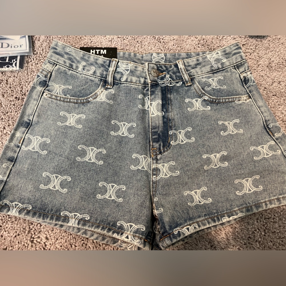 Blue Jean Shorts